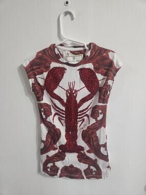 Philipp Plein petite kids junior dress 4-5 crayfish